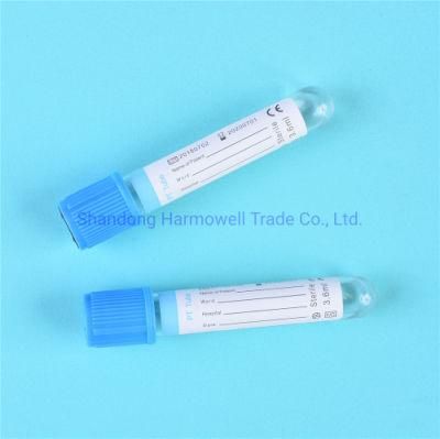 Whole Sale Medical Blood Test Tube Sodium Citrate Blood Collection Tube