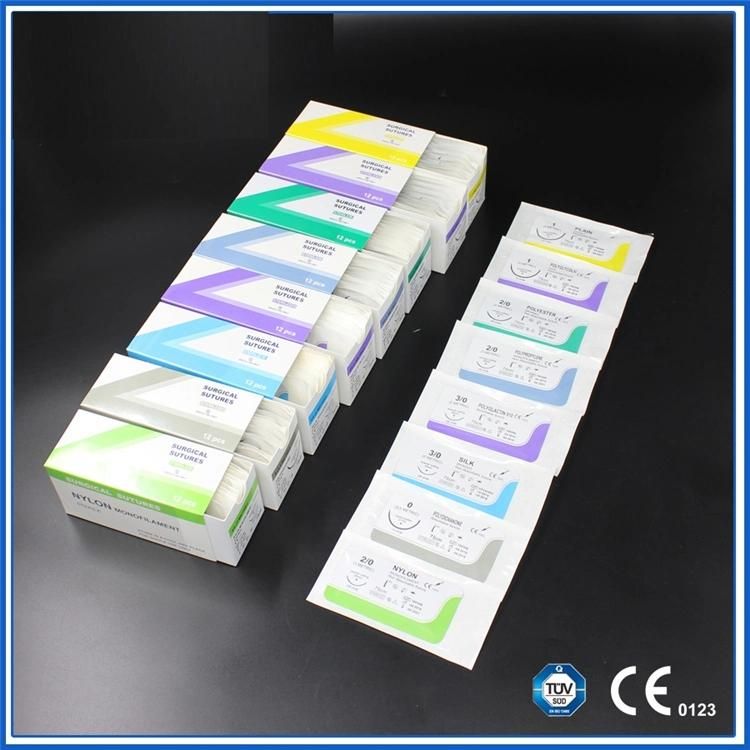 Sterile Surgical Suture Thread with Needle