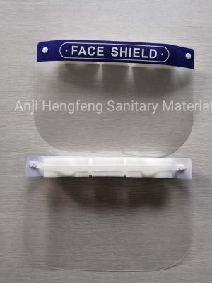 Plastic Pet Transparent Mask Face Shield PPE Face Shield Visor Wholesale