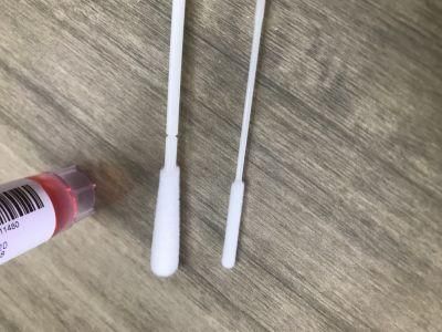 Techstar Disposable Oropharyngeal Sterile Sampling Test Nylon Flocking Swab