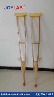Medical Using Wooden Crutches with High Quality