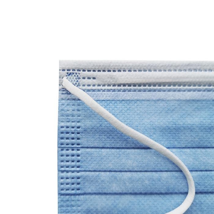 Supplier Clinic Surgeon SBPP 3 Plys Anti-Dust Breathing Filter High Quality Disposable Nonwoven Healthcare Nurse Surgical Mask