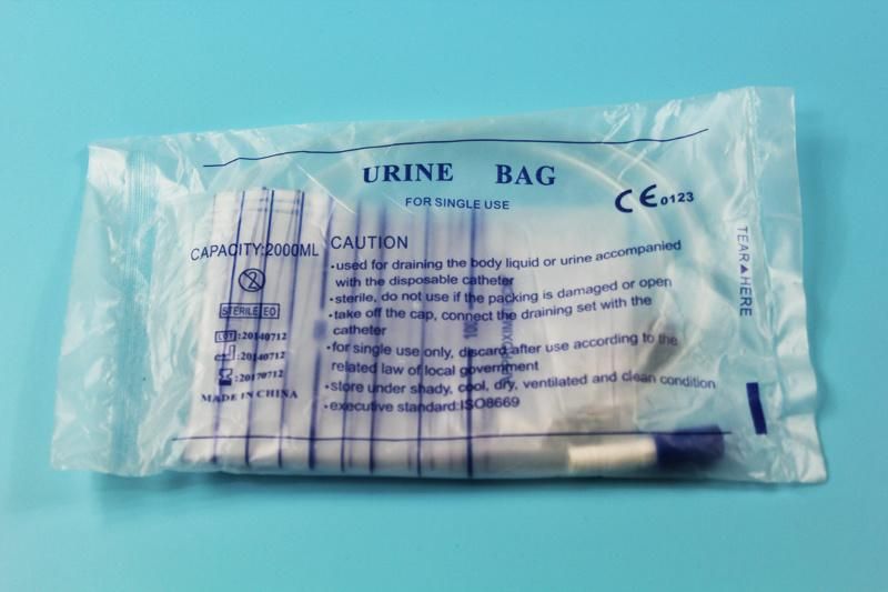 Ce ISO Approved Sterile PVC Disposable Economic Medical Pediatric Urine Collection Bag Urinary Drainage Bag