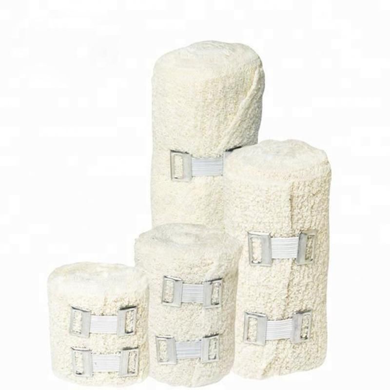 Crepe Bandage High Quality Plain Weave Orthopedic Crepe Medical Surgical 100% Cotton Elastic Bandage
