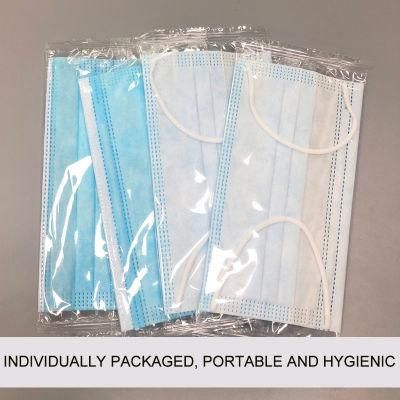 Disposable Medical Surgical Face Masks Melt Blown Medical Sterilization Individual Package Face Mask 1PCS/Bag