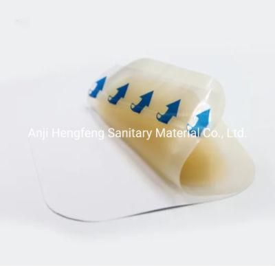 Medical Radiation Sterilization Wound Dressing Care Hydrocolloid Dressing Semi-Transparenty