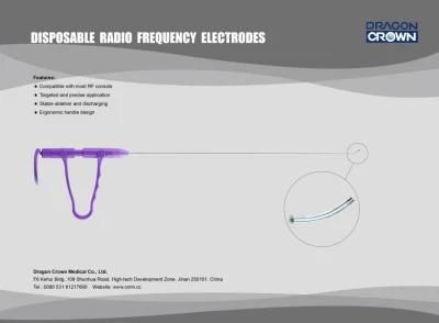 Medical Instrument Radio Frequency Bipolar Electrodes