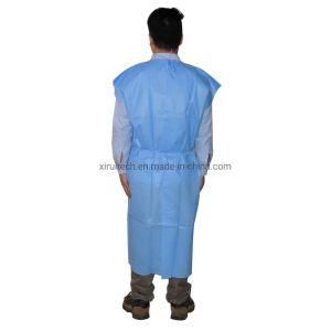 Disposable Sleeveless Non Woven PP Medical Protective Gown for Hospital