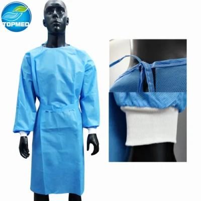 Long Sleeve Gowns Disposable Sterile Surgical Gowns