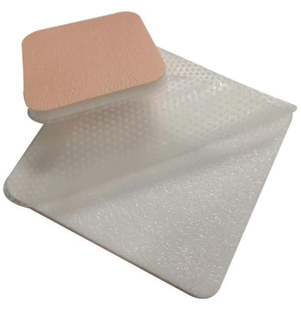 FDA Approved Silver PU Foam Dressing for Infected and High Exudate Wound Care