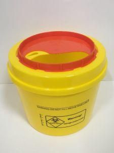 Medical Use Sharps Disposal Box Sharp Container Round 2L