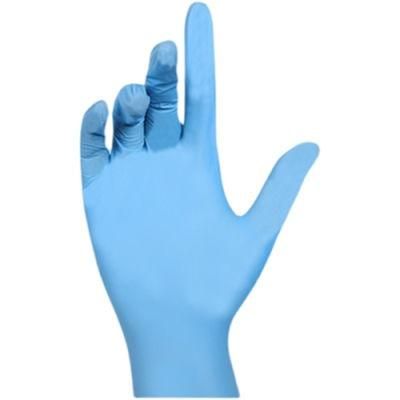 Multi Use Disposable Glove High Quality Certified Blue Nitrile Gloves