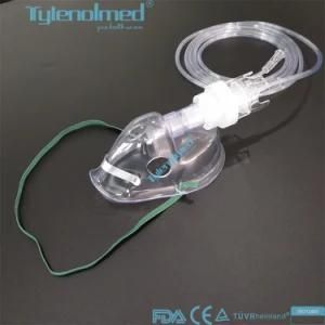 Medical Products Medical Grade PVC Nebulizer Mask for Adult&Pediatric with 2.1m Tubing