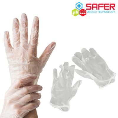Disposable Gloves Vinyl Powder Free Clear Medical Grade