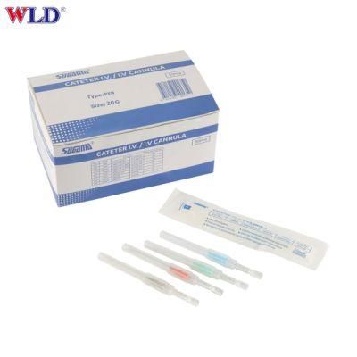 CE&ISO Medical Butterfly Safety IV Catheter Vasofix IV Cannula with Wings