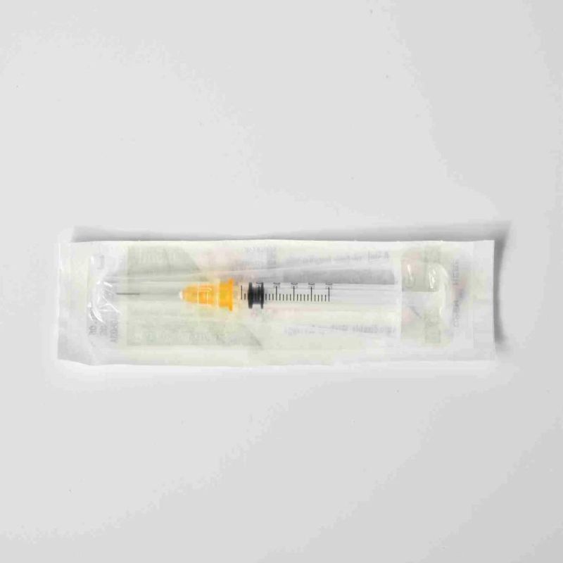 High Quality 0.3ml -10ml Three Parts Self-Destroy Luer Lock Syringe for Vaccine Injection CE FDA ISO and 510K Certificate From Factory