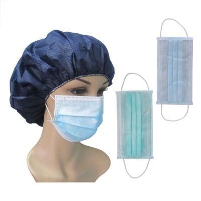 3ply Nonwoven Face Mask with Earloop/Tie CE ISO13485