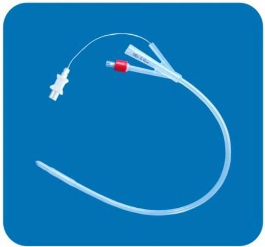 CE&ISO Temperature Sensor Probe Silicone Foley Catheter