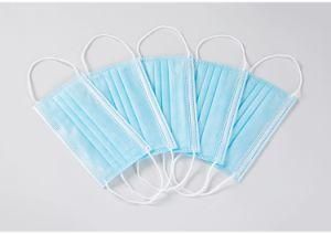 Non-Woven Melt-Blown 3 Ply Disposable Medical Face Mask for Hospital Doctor Nurse Patient Use