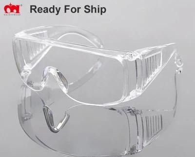 Ce En166, FDA ANSI Z87.1 Safety Protection Medical Goggles with Anti-Fog Anti Dust Outdoor