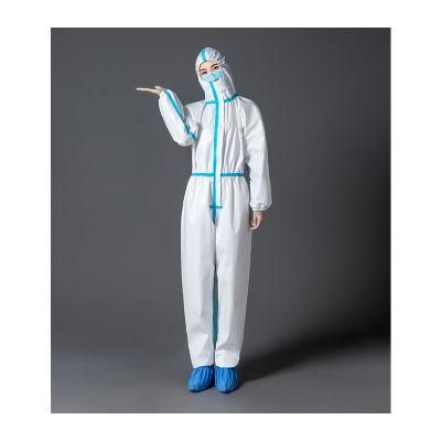 Good Quality Hospital Medical Protection Suit Disposable Coverall Clothing of Low Price