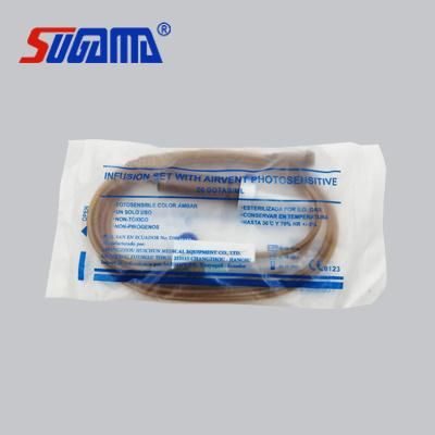 Medical Accessories Factory of PE Bag Packed Infusion Set