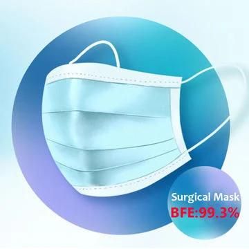 Surgical Face Mask Medical 3 Ply Disposable Protective Facemask Medical Supplier