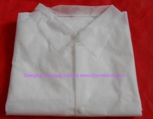 Disposable Medical Nonwoven Lab Coat