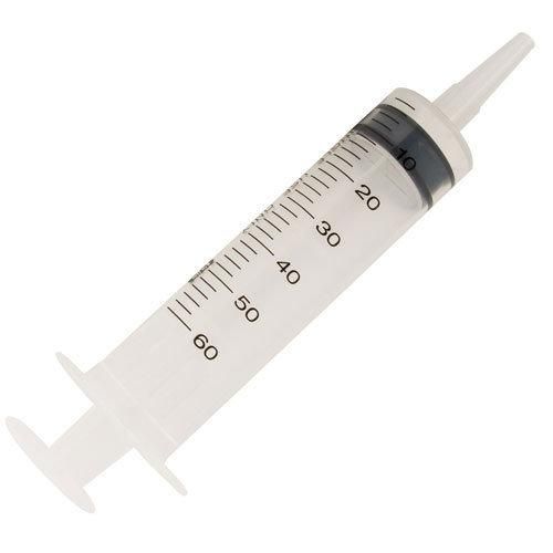 Oral Medication Feeding Syringe with Enf-It Connector with Catheter Tip