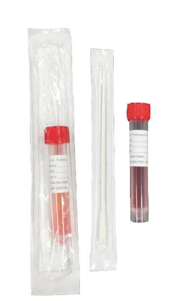 Nasopharyngeal Swab Oropharyngeal Swab Plastic Disposable Virus Sampling Tube