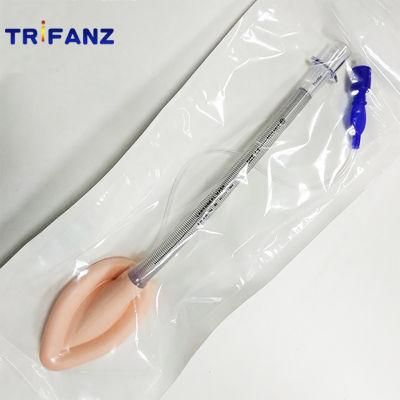 Medical Silicone Reinforced Laryngeal Mask Airway Reusable for 40 Times