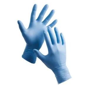 Powder-Free Nitrile Exam Gloves, 100 Gloves/ Box, FDA, ASTM D-6319, Blue, China Seller
