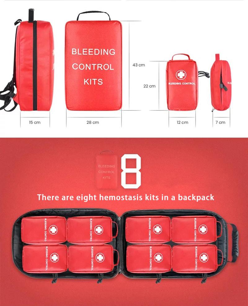 High Quality Medical First Aid Hemostatic Kit Outdoor First Aid Kit Notverband