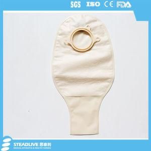 Beige Color Two System Ileostomy Pouch
