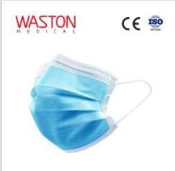 Disposable Surgical Face Mask- Earloop, CE, ASTM, Bfe, Pfe, Epidemic Prevention, Factory&#160; Outlet, 98+Melt-Blown Fabric, Blue-White, Pure-White