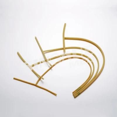 Hospital Fr10-Fr26 Disposable Medical Latex T-Drainage Tube