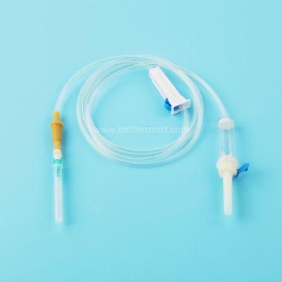 Disposable High Quality Medical Sterilized Infusion with Set Lock Luer Slip