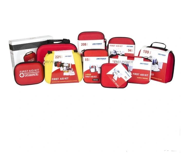 Amazon New Design Individual Travel First Aid Kit Medical Household EVA Medical Kit with Supplies