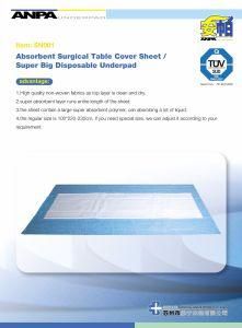 High Quality Disposable Medical Linen Savers Underpad with Big Size and Very Absorbency