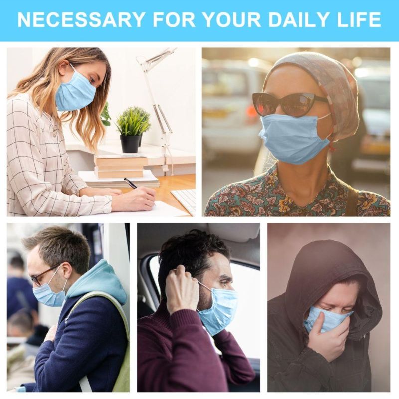 Disposable 3ply Face Mask with Earloop with Disposable Antivirus Face Mask