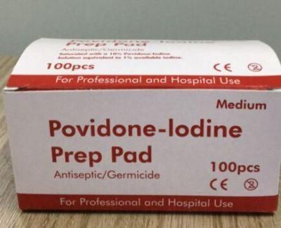 Povidone-Lodine Prep Pad Antiseptic Povidone Lodine Swab Sterile