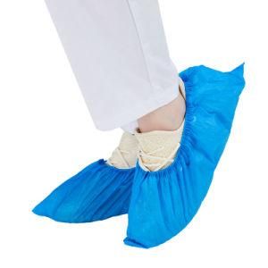 Wholesale Disposable Boot Cover Shoe Covers Anti Skid CPE Shoe Covers