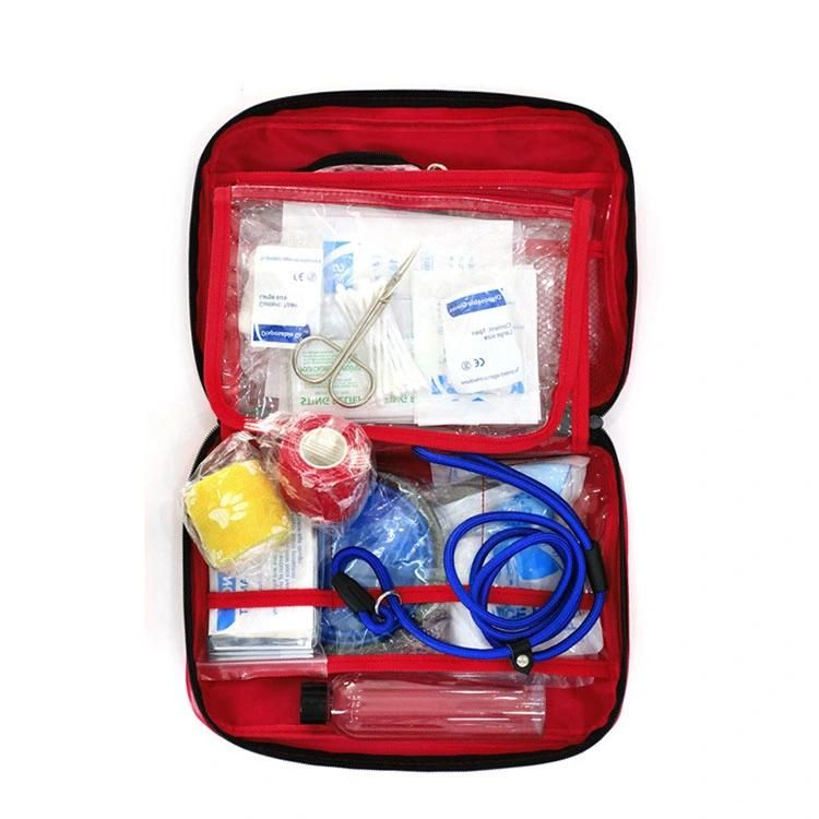CE and ISO Certified First Aid Kit Emergency Aid Bag