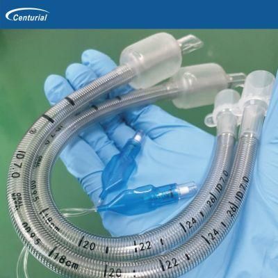 Medical Products Reinforced Endotracheal Tube Cuffed Packed in Sterilization Bag