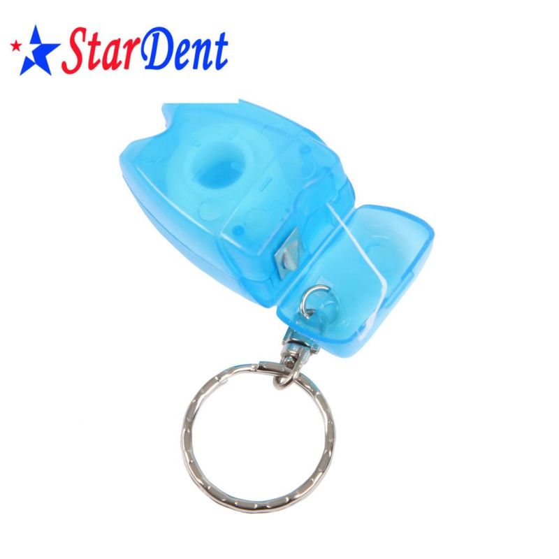 Color Portable Packaging Disposable Oral Cleaning Dental Floss Nylon Waxed Dental Floss