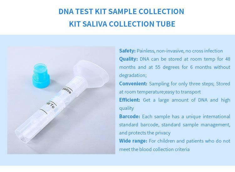 New Style Viral Transport DNA Test Saliva Collection Kit