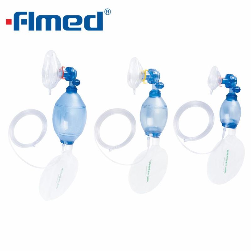 Disposable PVC Ambu Bag Manual Resuscitator Pediatric Adult Infant