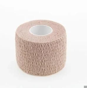 95% Cotton Self-Adhesive Elastic Bandage with Full Sizes