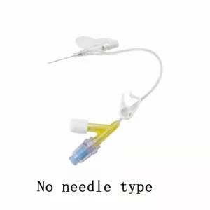 Factory Wholesale Disposable Medical Supplies Indwelling Needle Straight-Through Type