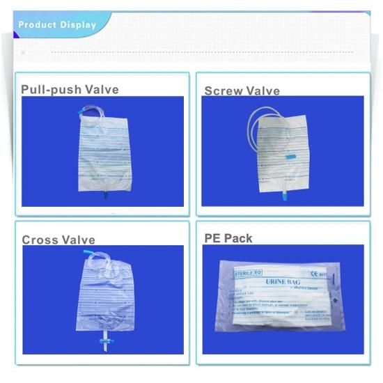 Urine Bag 2000ml 1000ml 100ml Medical Use